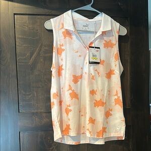 Women’s Puma golf tank.